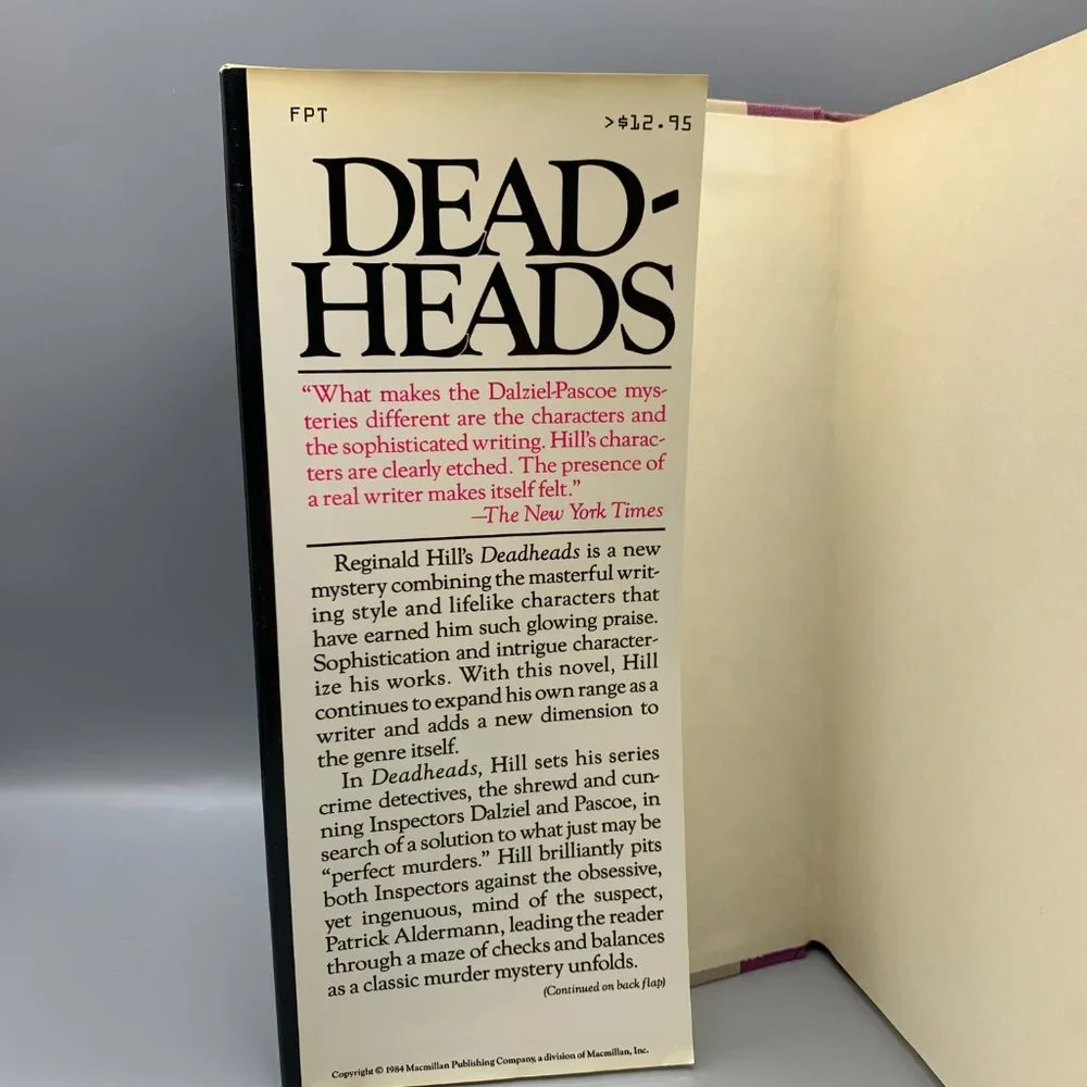 Dead-Heads A Murder Mystery by Reginald Hill